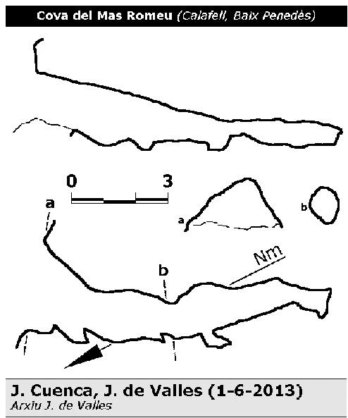 Topografía de Cova del Mas Romeu