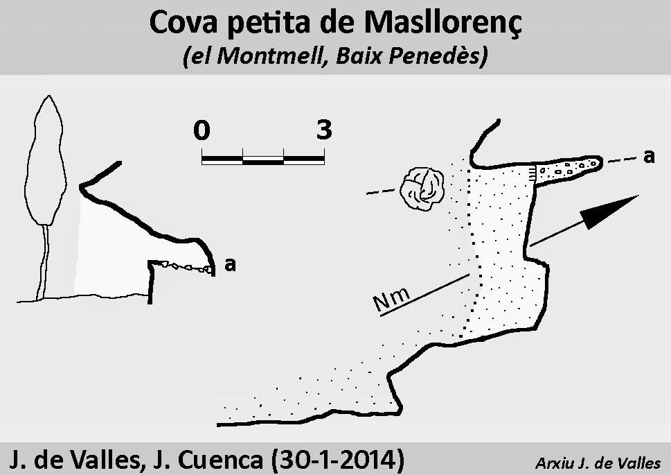 Survey of Cova Petita de Masllorenç