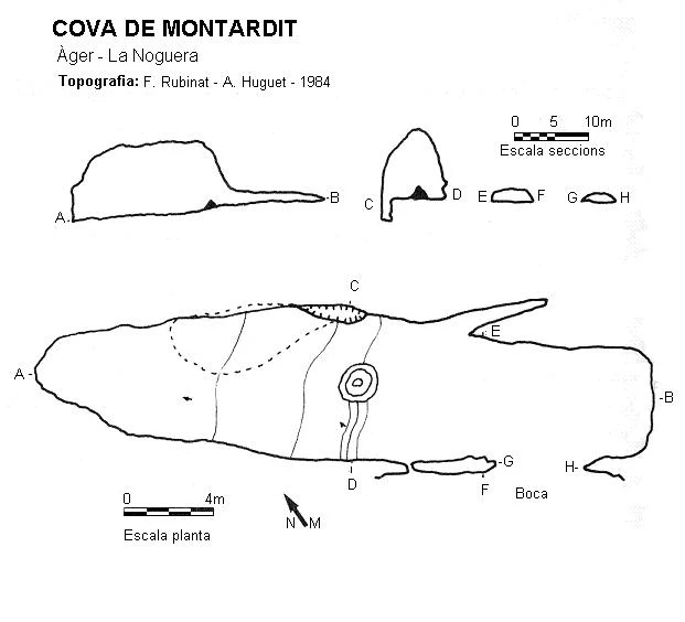 Topografia de Cova de Montardit