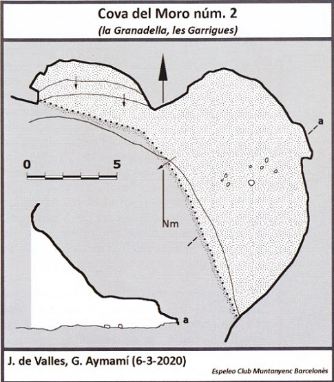 Survey of Cova Nº2 del Moro