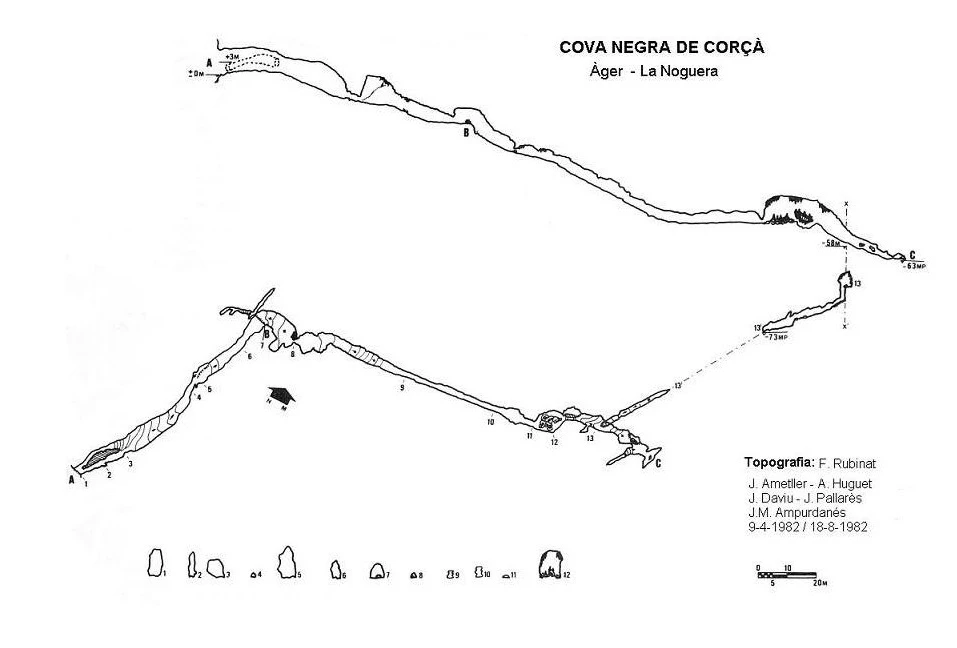 Survey of Cova Negra de Corçà