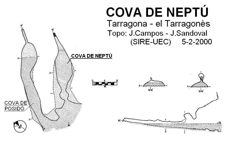 Topografía de Cova de Neptú
