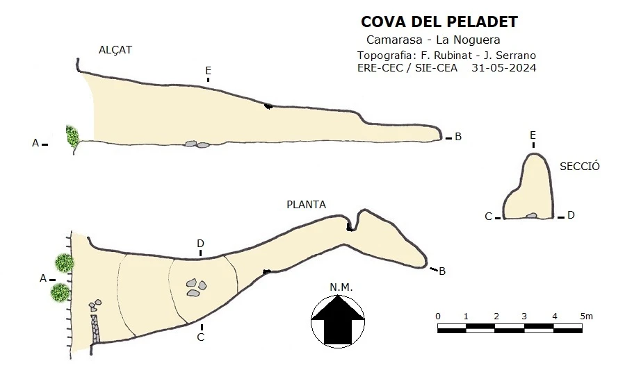 Survey of Cova del Peladet