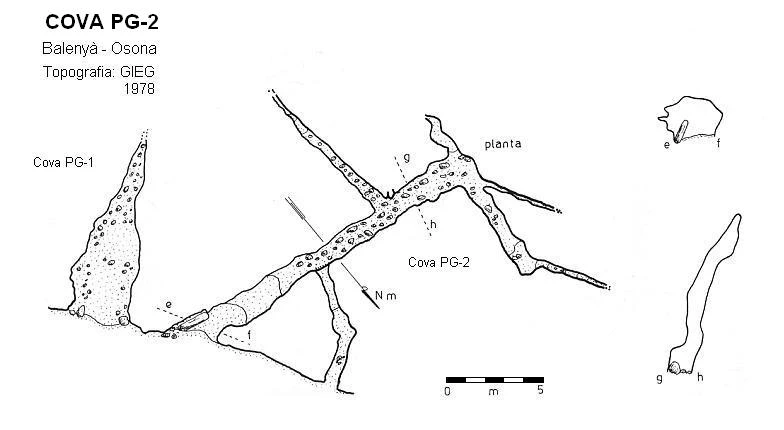 Topografia de Cova PG-2