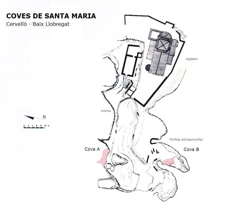 Survey of Coves de Santa Maria