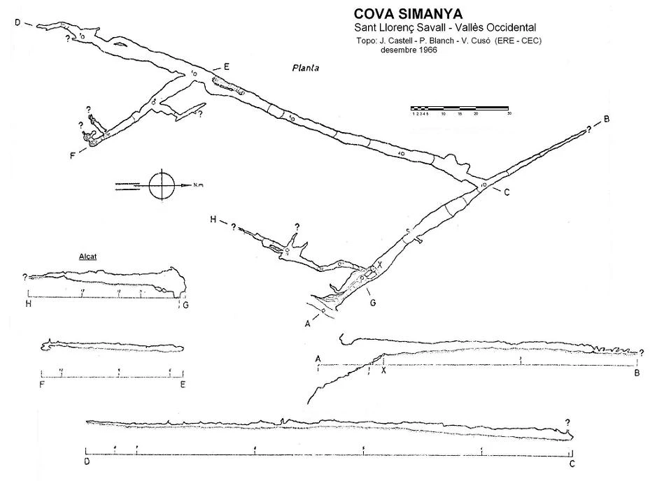 Survey of Cova Simanya