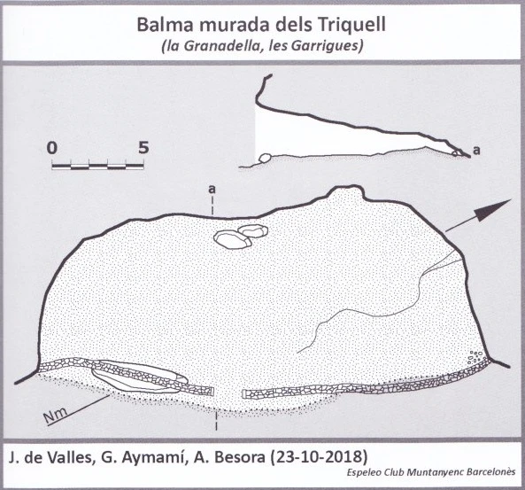 Topografia de Balma Murada dels Triquell