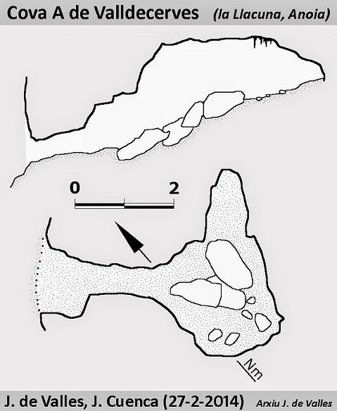 Topografia de Cova a de Valldecerves