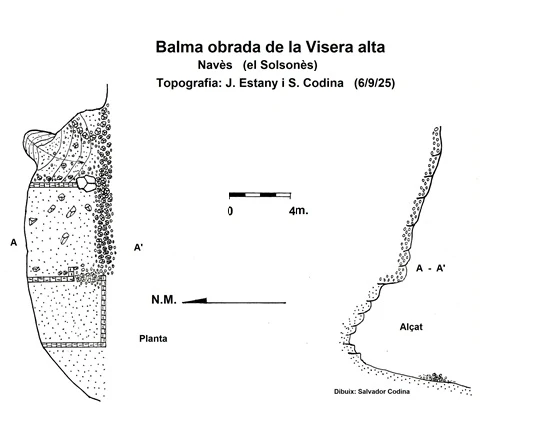 Topografia de Balma Obrada de la Visera Alta