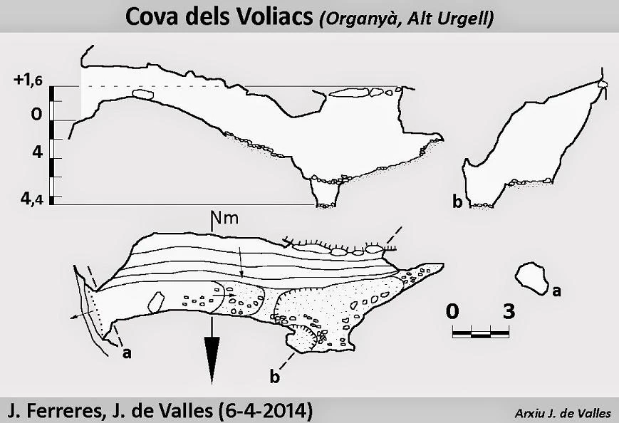 Survey of Cova dels Voliacs