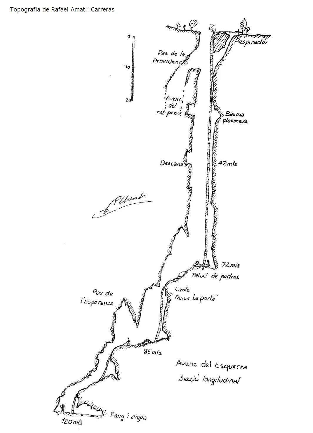 Topografia de ESQUERRÀ, AVENC DE L' (1 de 28)