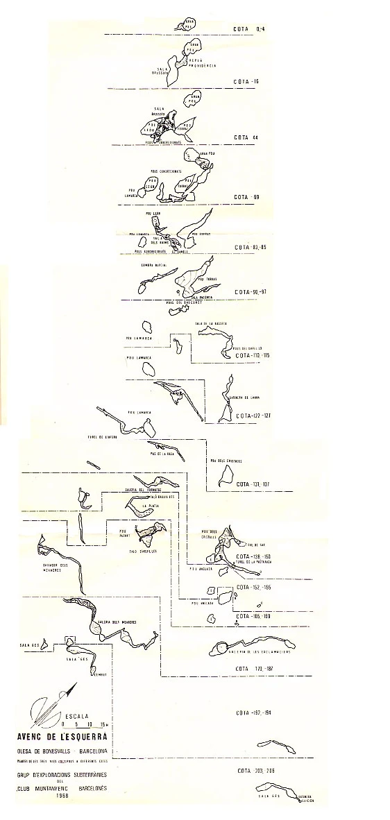 Topografia de ESQUERRÀ, AVENC DE L' (5 de 28)