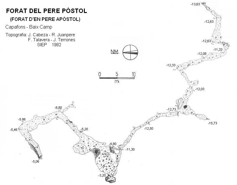 Topografia de PERE PÒSTOL, FORAT DEL (1 de 1)