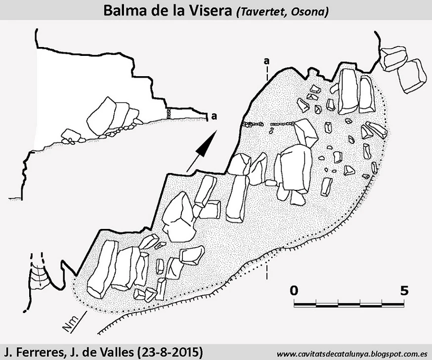 Topografia de VISERA, BALMA DE LA (2 de 2)