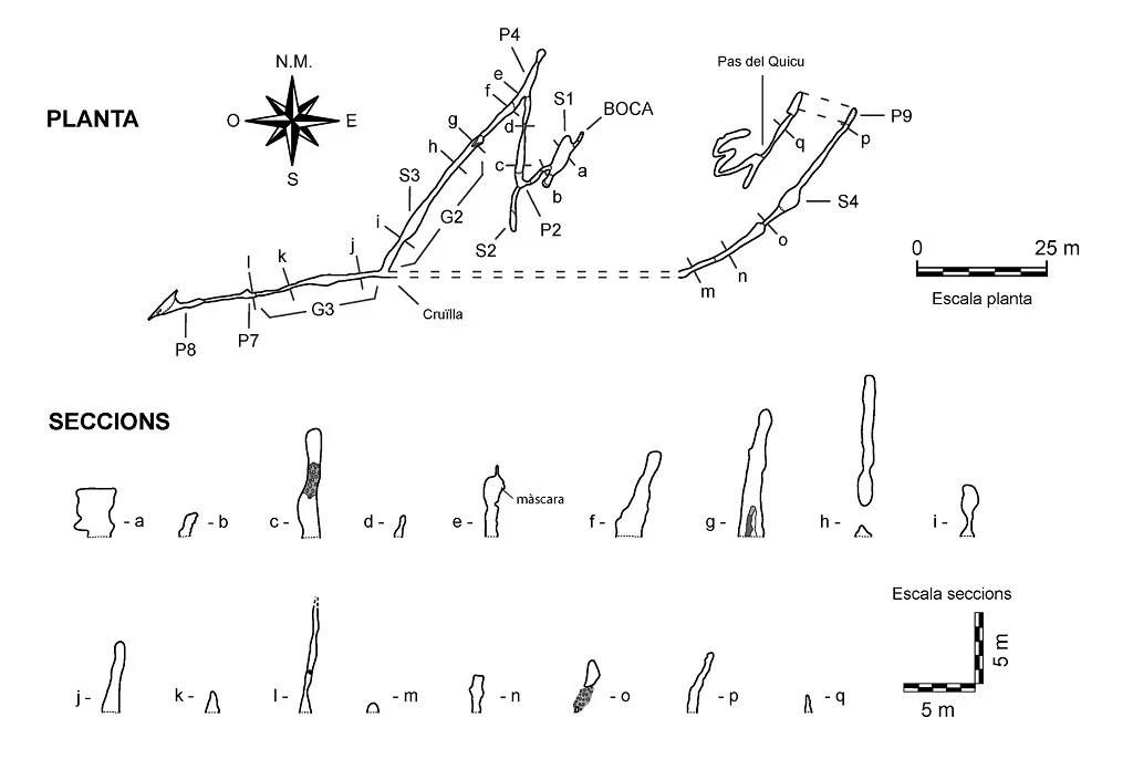 Topographie de ROVIRES, AVENC DE LES (1 sur 1)