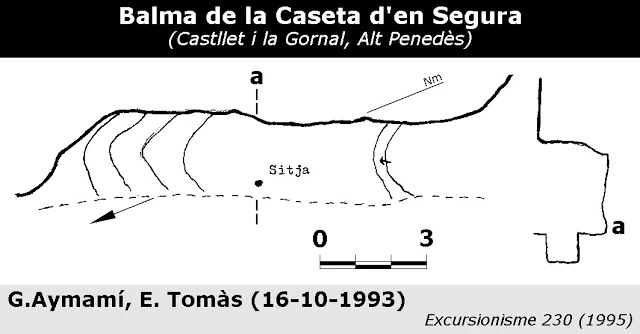Topografia de CASETA D'EN SEGURA, BALMA DE LA (1 de 1)