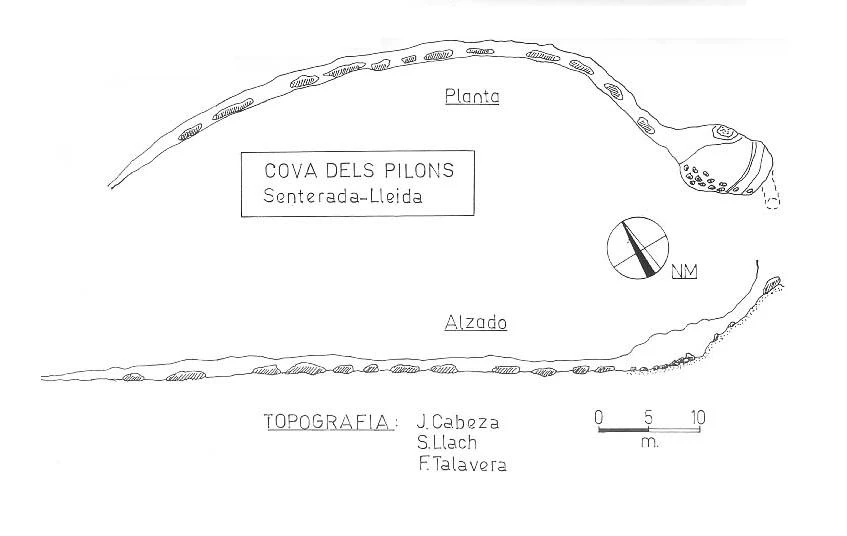 Topografia de PILONS, COVA DELS (1 de 1)