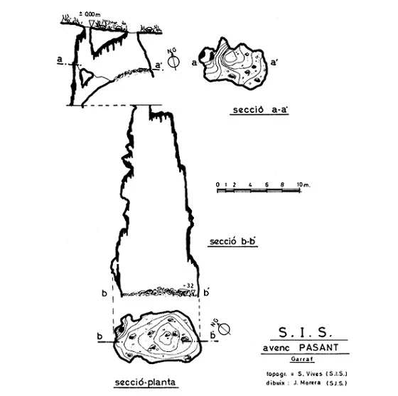 Topografia de PASANT, AVENC D'EN (2 de 2)
