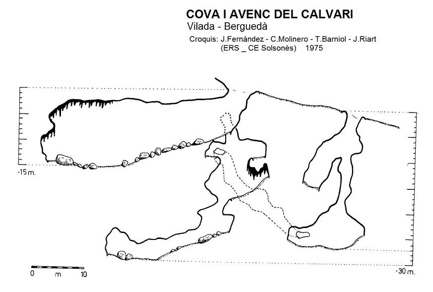 Topografía de CALVARI, COVA I AVENC DEL (1 de 1)