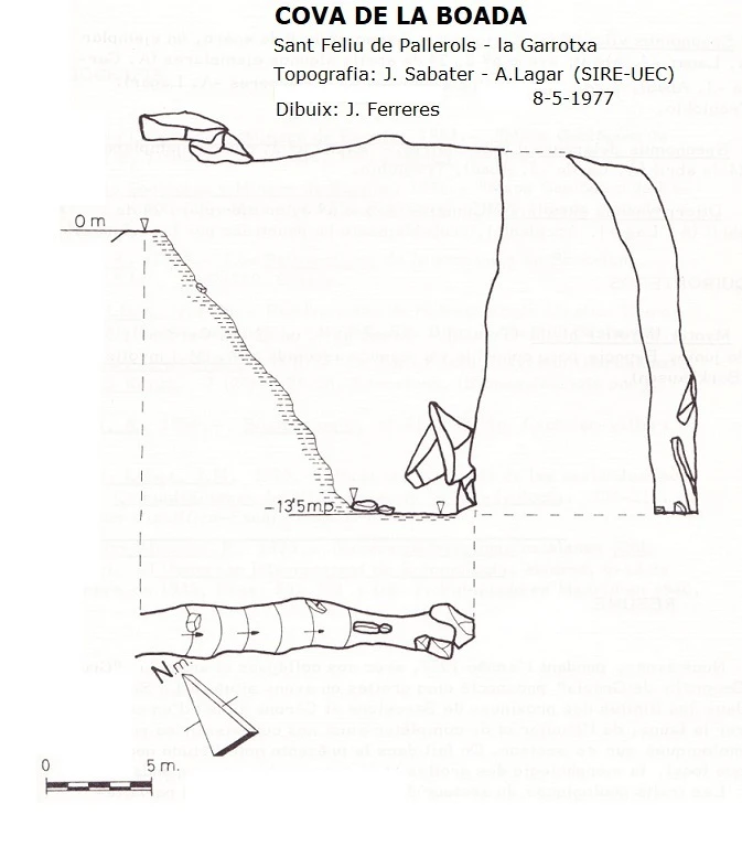 Topografía de FEIXASSES, COVA 1 DE LES (1 de 1)
