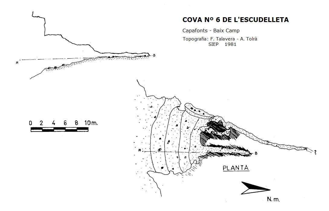 Survey of ESCUDELLETA, COVA Nº6 DE L' (1 of 1)
