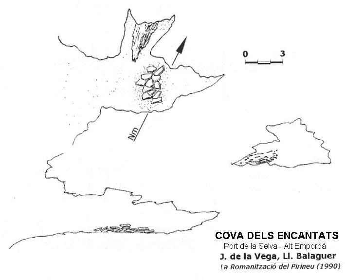 Topografía de ENCANTATS, COVA DELS (1 de 1)