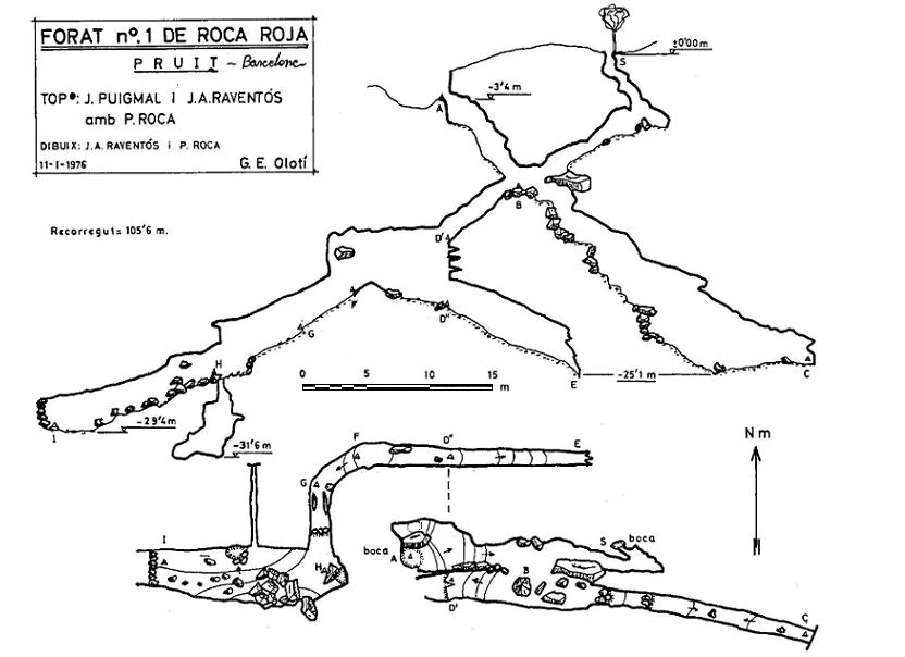 Survey of CAN ROCA ROJA Nº2, AVENC DE (1 of 1)
