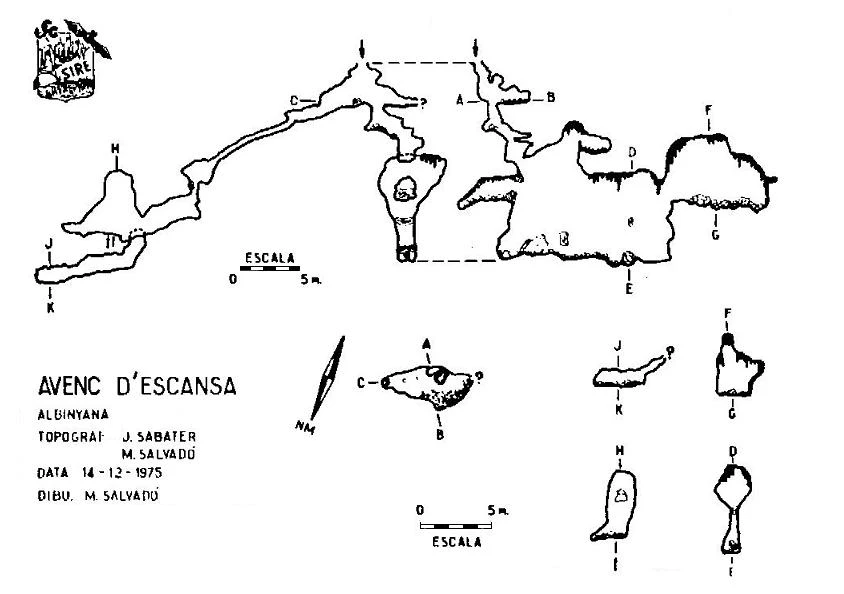 Topografia de ESCANSA, AVENC D' (1 de 1)