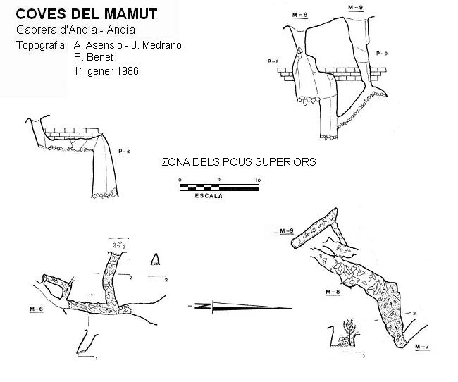 Survey of MAMUT, COVES DEL (3 of 3)