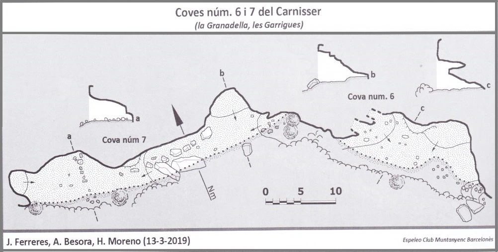Topografia de CARNISSER, COVES DEL  (6 de 7)