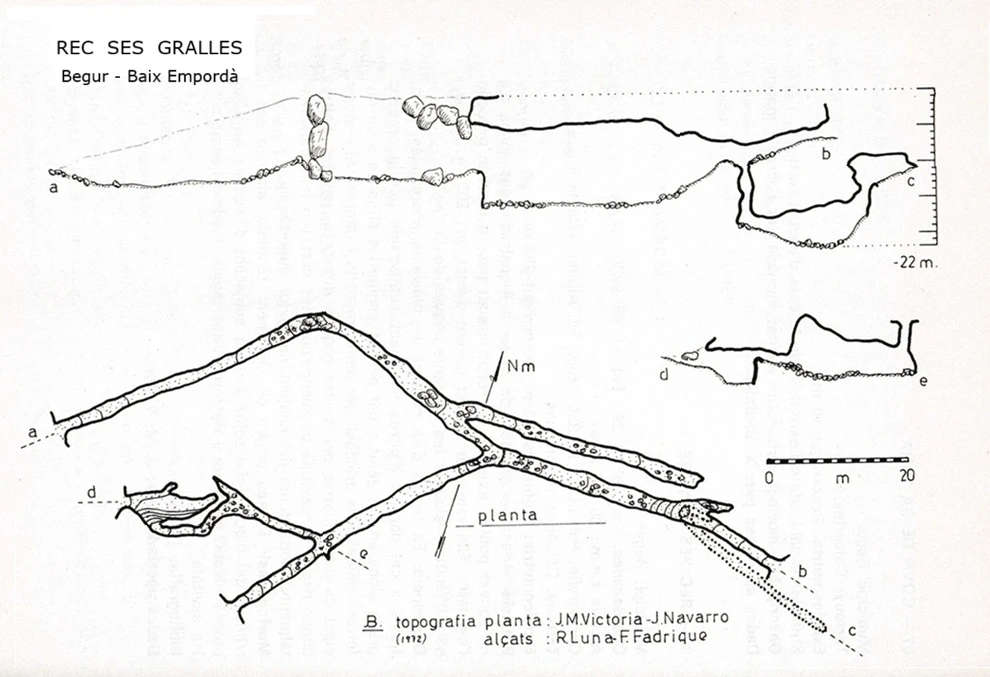 Topographie de GRALLES, REC SES (1 sur 2)