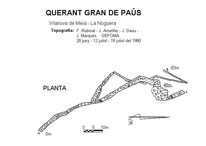 Topografia de PAÚS,  QUERANT GRAN DE (1 de 1)