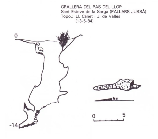 Topografia de PAS DEL LLOP, GRALLERA DEL (1 de 1)