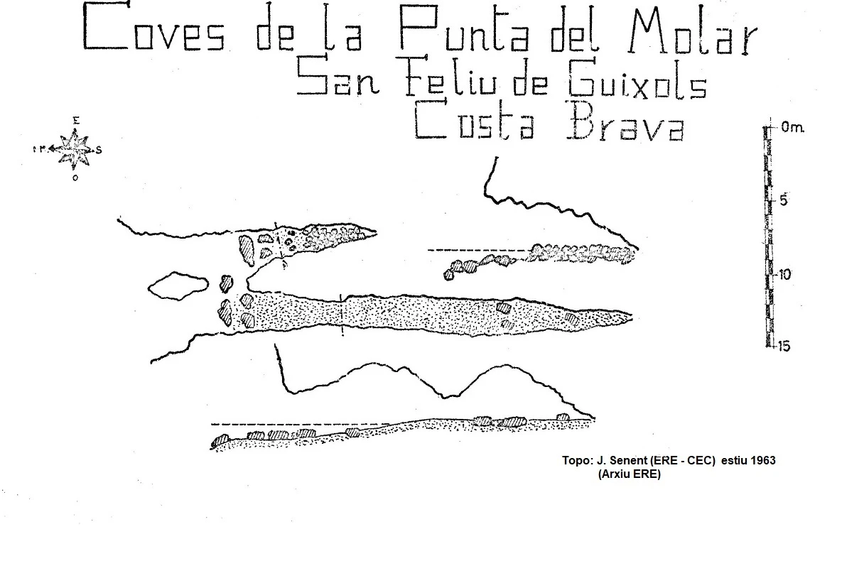 Topografia de PUNTA DEL MOLAR, COVES DE LA (1 de 1)