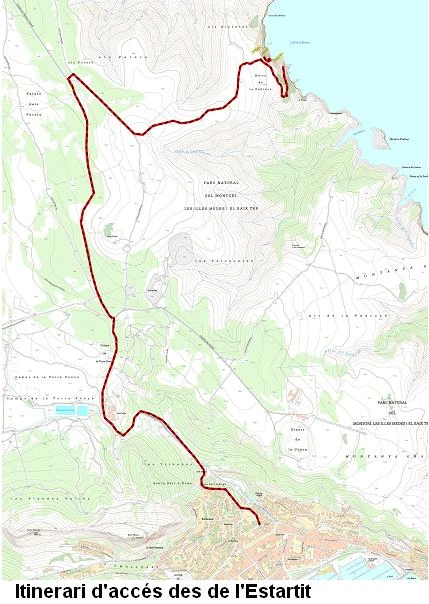 Topografia de HORTS DE LA PEDROSA, CAU DELS (2 de 3)