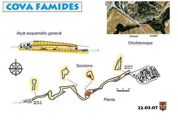 Topografia de BARRANC DE FAMIDES, COVA DEL (1 de 1)