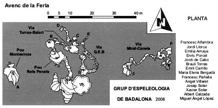 Topografia de FERLA, AVENC DE LA (1 de 5)