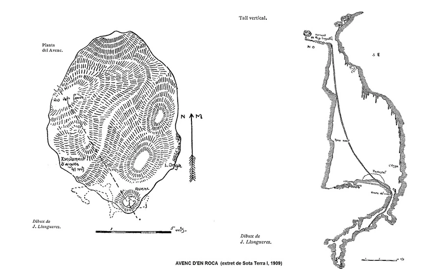 Topografia de ROCA,  AVENC D'EN (4 de 4)