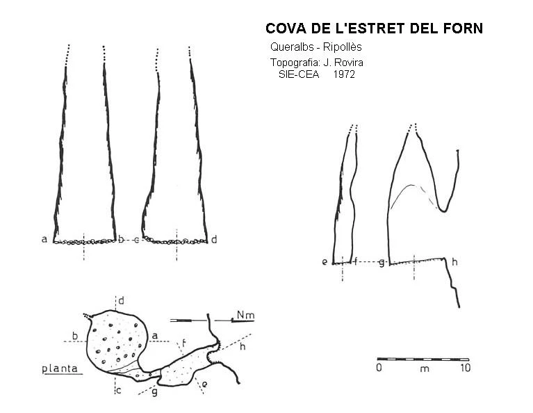 Survey of ESTRET DEL FORN, COVA DE L' (1 of 2)