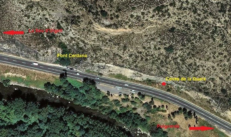 Survey of QUERA, COVES DE LA (1 of 1)