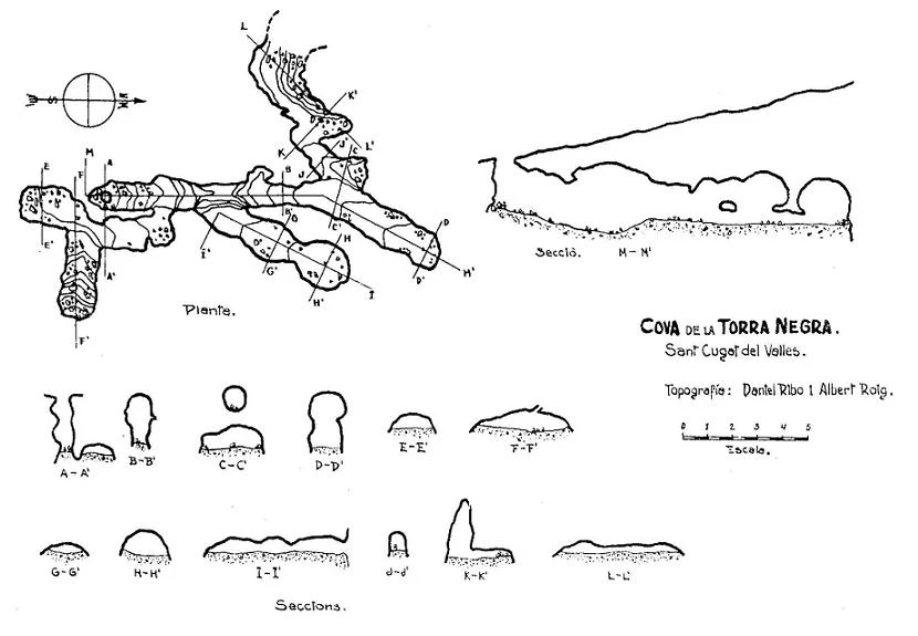 Topografia de TORRE NEGRA, COVA DE LA (2 de 3)