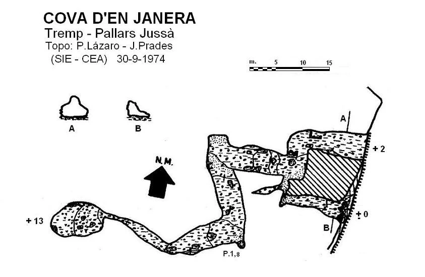 Topographie de GENERA, COVA DE (1 sur 1)