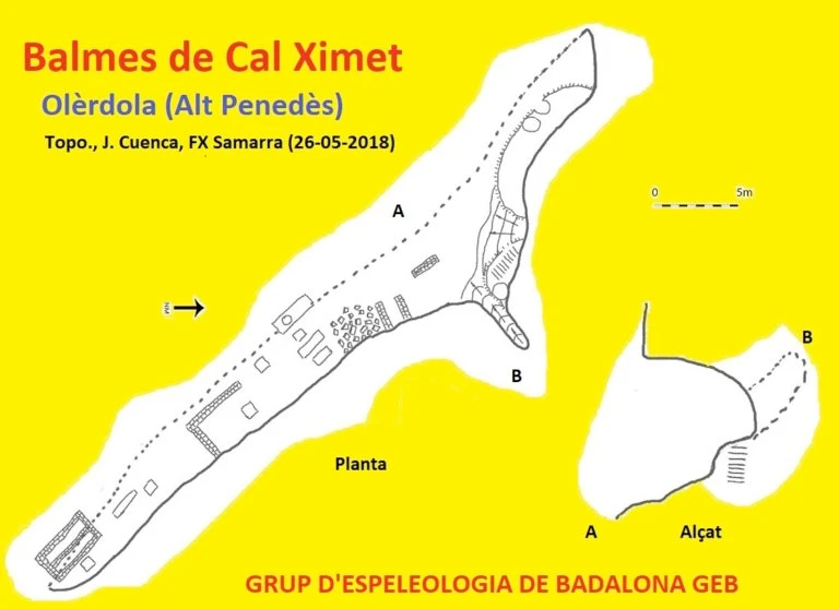 Survey of VALL, COVES DE LA (3 of 3)