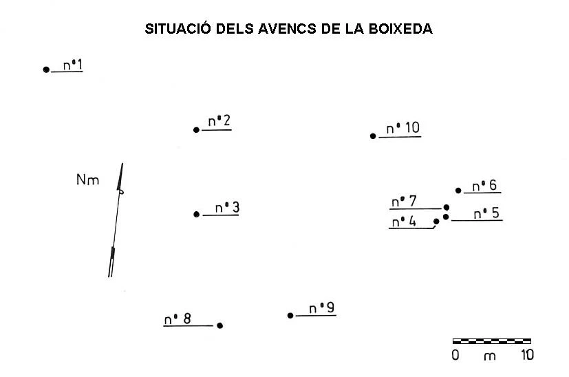 Topographie de BOIXEDA, AVENC Nº8 DE LA (1 sur 1)