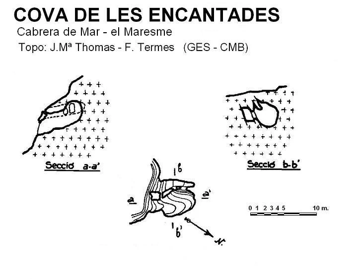 Survey of ENCANTADES, COVA DE LES (1 of 1)