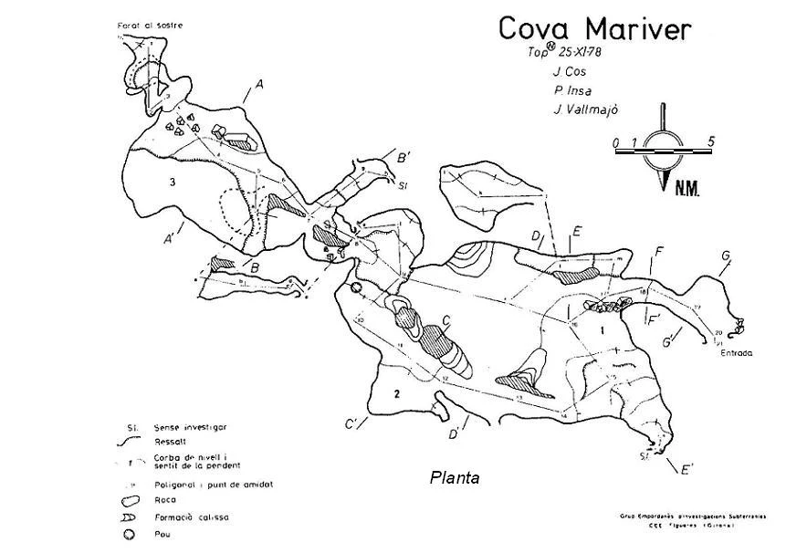 Topographie de MARIVER DE MARTÍS, COVA DE (2 sur 5)