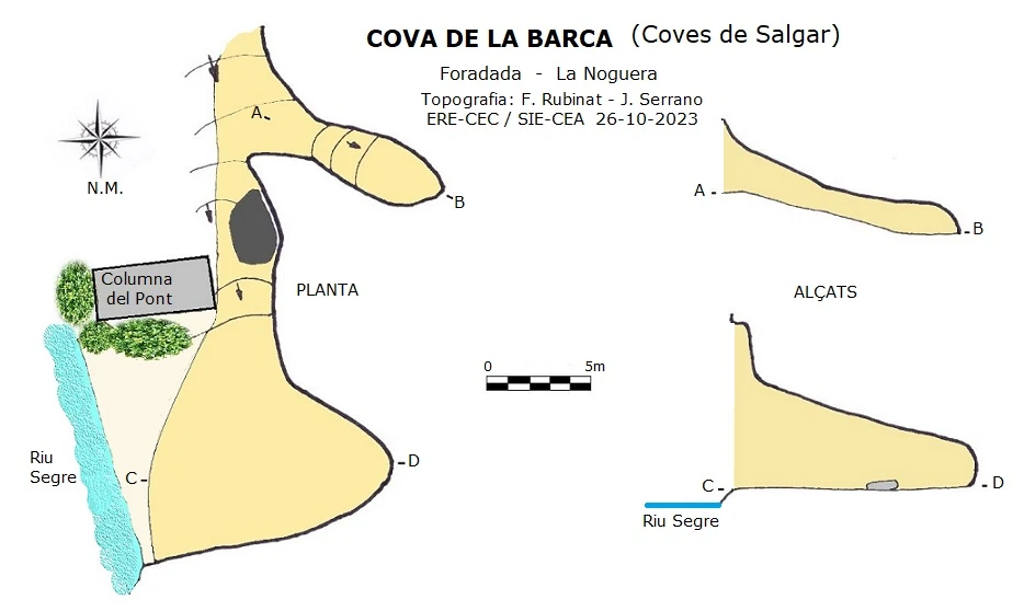 Topografia de SALGAR, COVES DE (1 de 1)