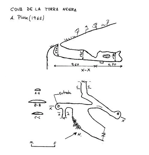 Topografia de TORRE NEGRA, COVA DE LA (3 de 3)