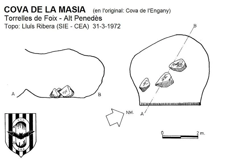 Survey of MASIA, ABRIC O COVA DE LA (2 of 3)