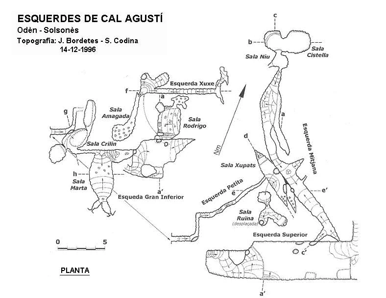 Topografia de CAL AGUSTÍ, ESQUERDES DE (1 de 1)